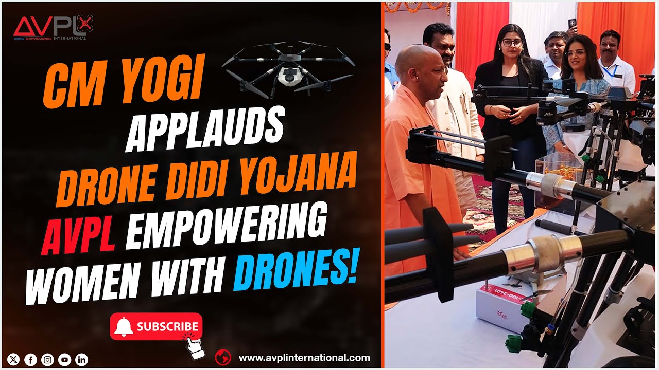 CM Yogi Adityanath Engages with AVPL International on the Transformative Drone Didi Scheme