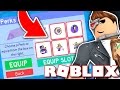 BUYING ALL PERKS IN ROBLOX SUPER BOMB SURIVAL!!