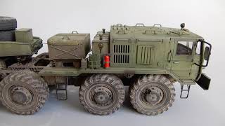 MAZ-537G Late Production type with ChMZAP-9990 semi-trailer