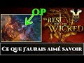 No rest for the wicked ce que jaurais aim savoir et quelques astuces pour bien commencer