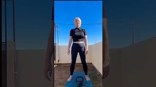 My daily kettlebell workout. #fitover50 #kettlebell #fitnessmotivation screenshot 5