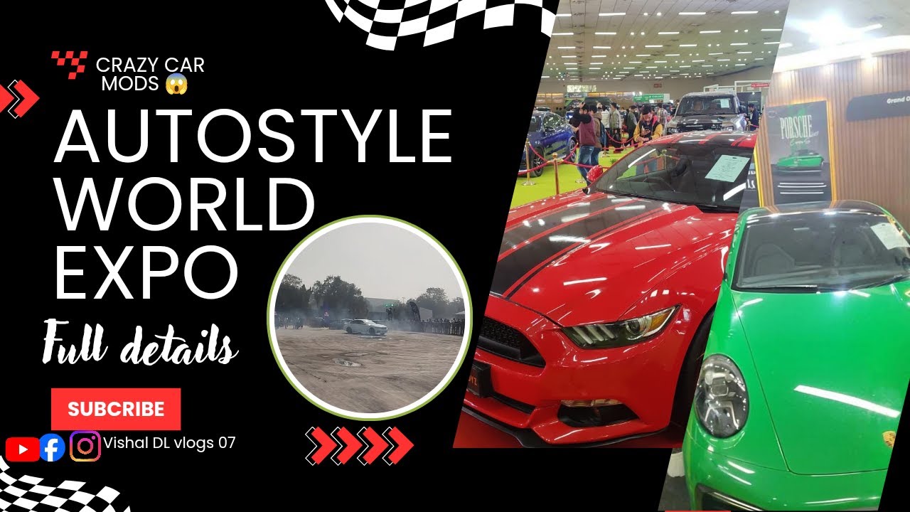 AutoStyle World Expo Delhi 😱 | Modified Cars & Bikes Heaven!