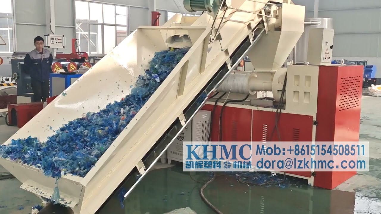 Plastic Machinery| Extrusion Machine| Plastic Recycling Machine For PP PE Granules Extruding