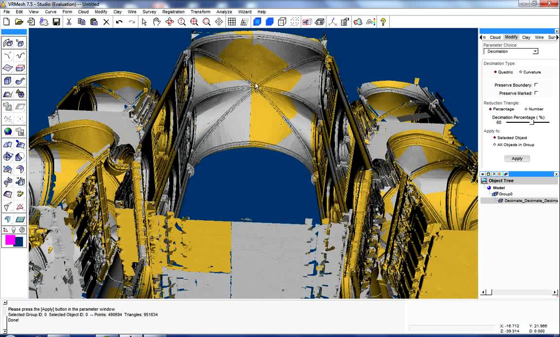 3D Digital Heritage Modeling in VRMesh
