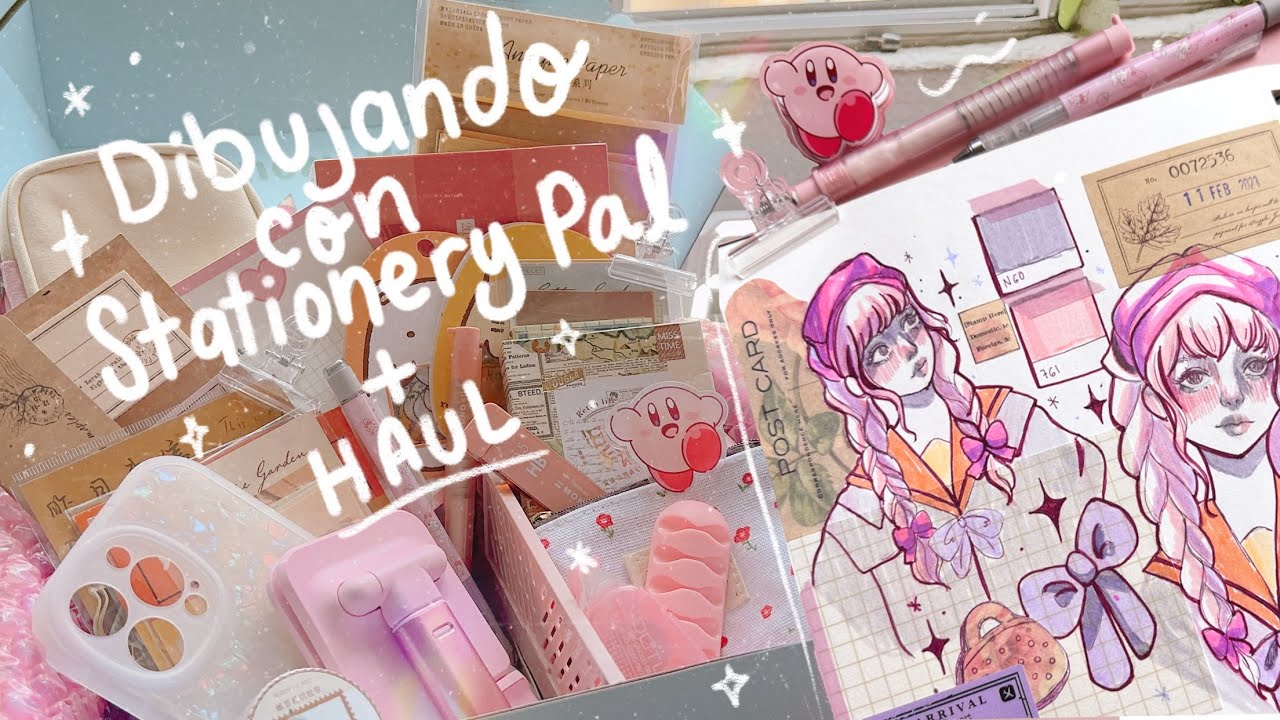 DIBUJANDO CON STATIONERY PAL Spring Sale Haul Descuentos y más YouTube