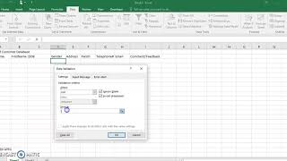 How to create a customer database in Excel screenshot 4