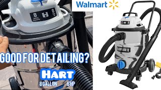 Hart 8Gal 6HP Stainless Steel Wet Dry 