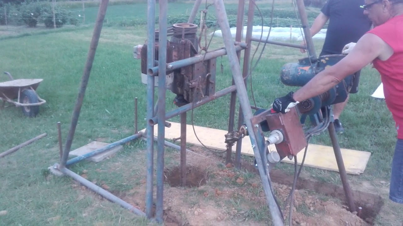 Homemade vrtná souprava