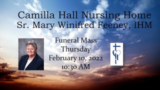 Sister Mary Winifred Feeney, IHM Funeral Service