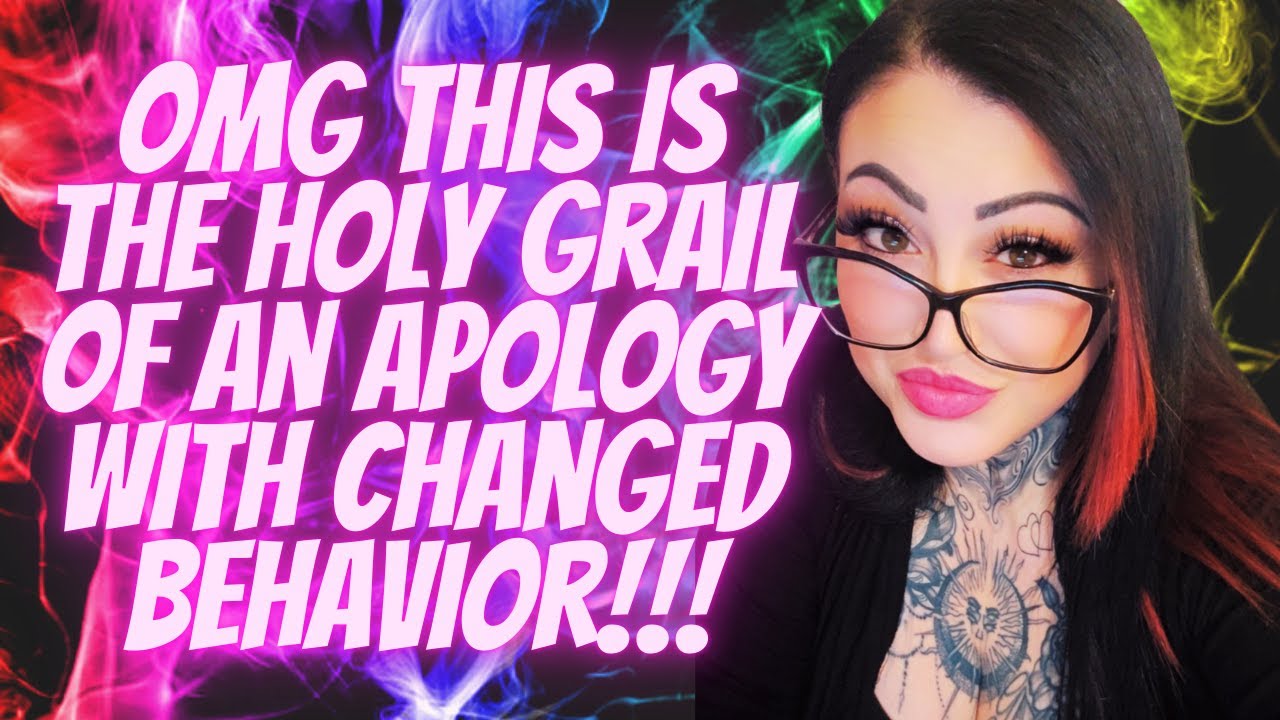 ✨Боже мой, это Святой Грааль извинений и изменения поведения!!!