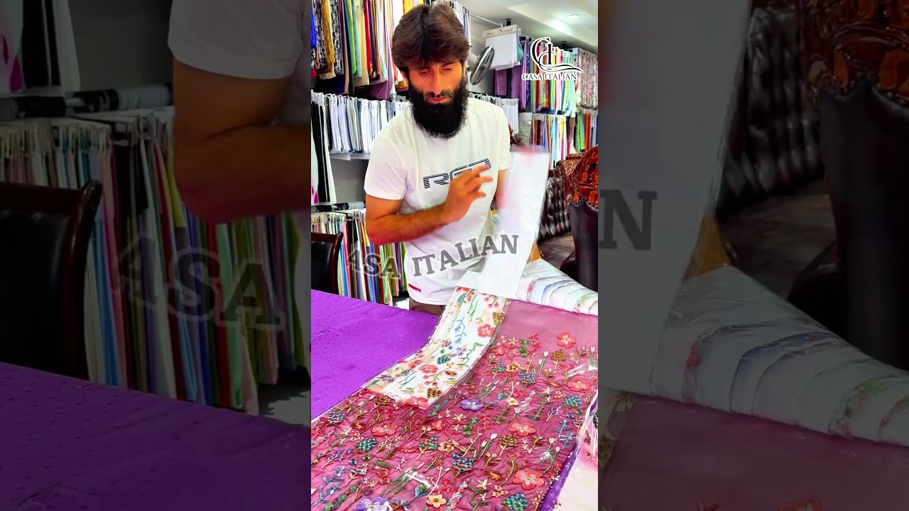 Beautiful Embroidery Fabric – Latest Samples Just Arrived 