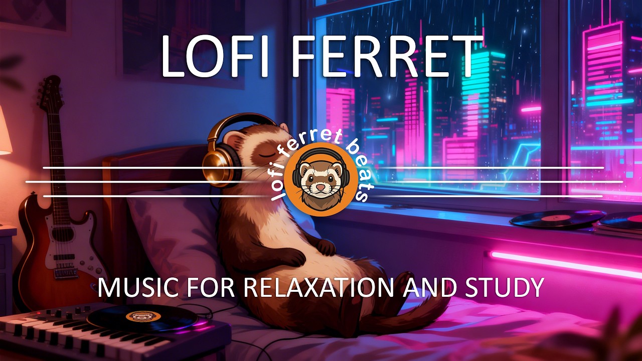 Lofi Ferret – Indie Synthpop Chillwave for Focus, Dreaming & Late Night Vibes