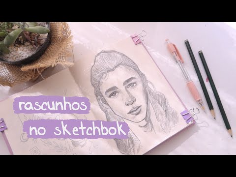 DESENHANDO SUAS SUGESTÕES NO MEU SKETCHBOOK + dicas para esboço de desenho