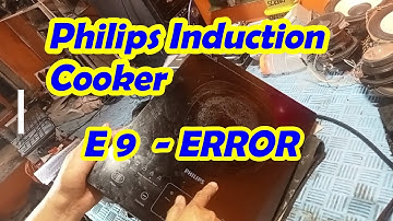 Philips Induction Cooker E9 - Error