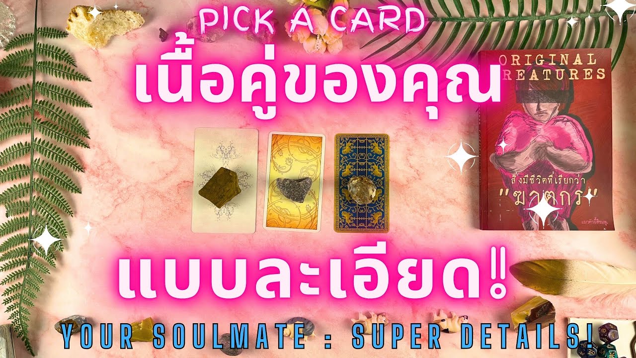 เนื้อคู่ของคุณ แบบละเอียด! PICK A CARD🔮💖 YOUR SOULMATE SUPER DETAILS!✨