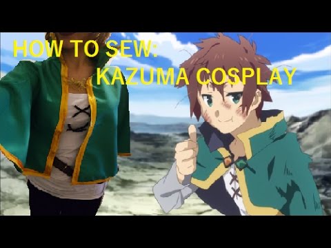 Cosplay of kazuma from konosuba in a suit