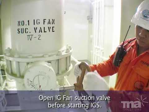 Inert Gas System Preparation & Start