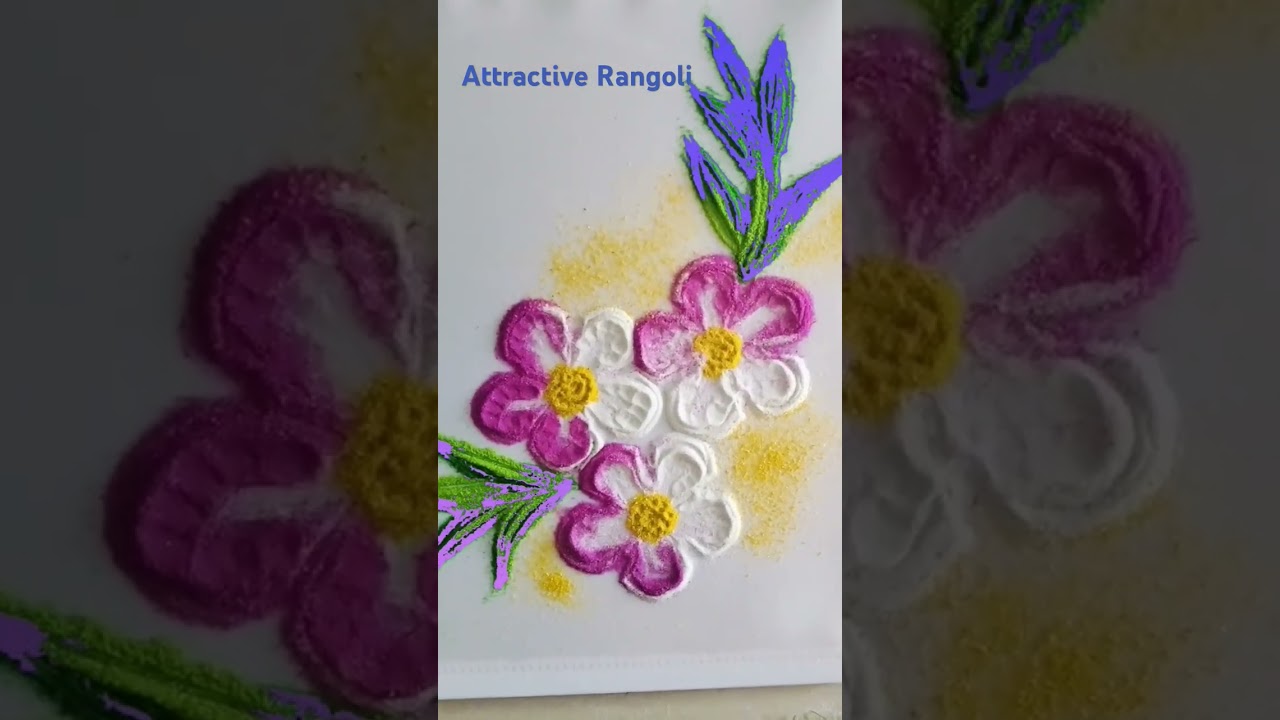 Attractive rangoli 