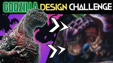 EPIC GODZILLA Design CHALLENGE with @PopCross  & @KatelynMcCaigue