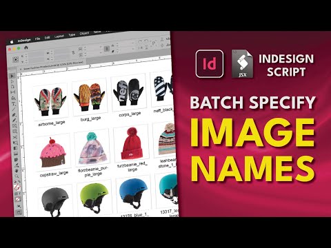 InDesign Script Image Names