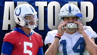 Indianapolis Colts- Anthony Richardson And Alec Pierce Putting On A Show At Training Camp 🔥🏈