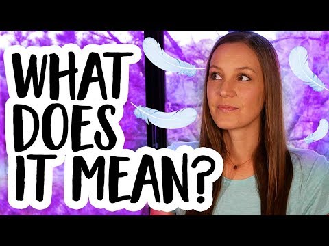 Video: Hva betyr fjærene til noen?