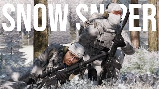 Arma 3 Gameplay | Can I Be An Effective Sniper In The Snow? | Cold Shots Mission | Ep 1