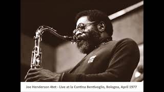 Joe Henderson - Live in Bologna 1977