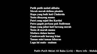 Putih-Putih Melati Alibaba