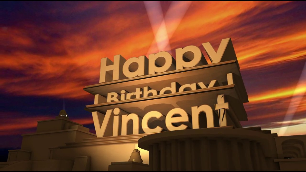 Bon anniversaire Vincent YouTube
