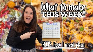 A WEEK of DELICIOUS DINNERS everyone will love! | HOW TO MEAL PLAN