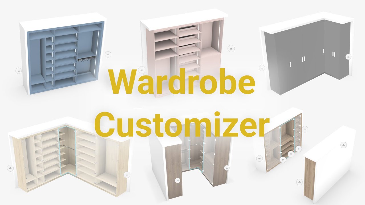 Wardrobe Customizer - Web 3D Configuration and Quotes