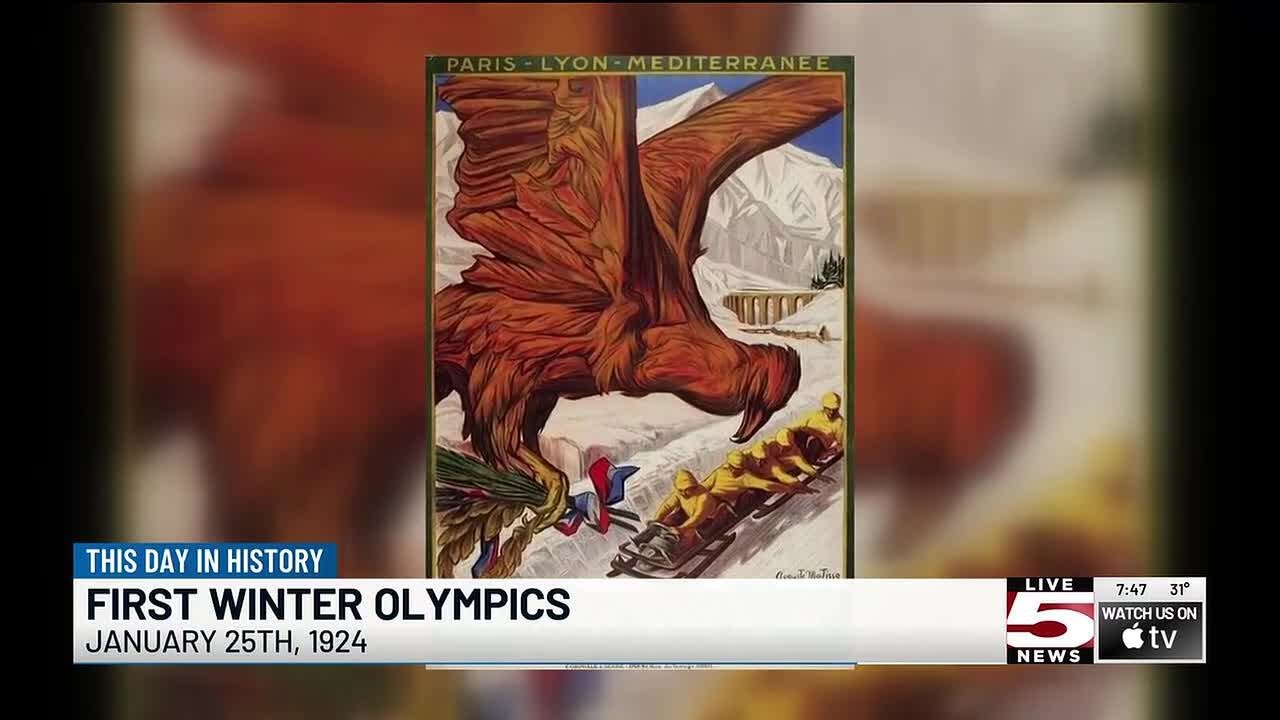 VIDEO: This Day in History: Jan. 25, 1924: First Winter Olympics Held