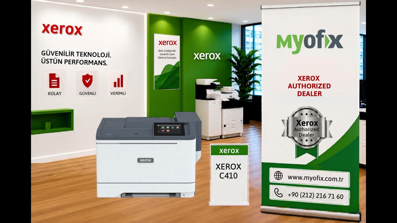 Xerox C410 A4 High-Speed ​​Color Printer | Specifications and