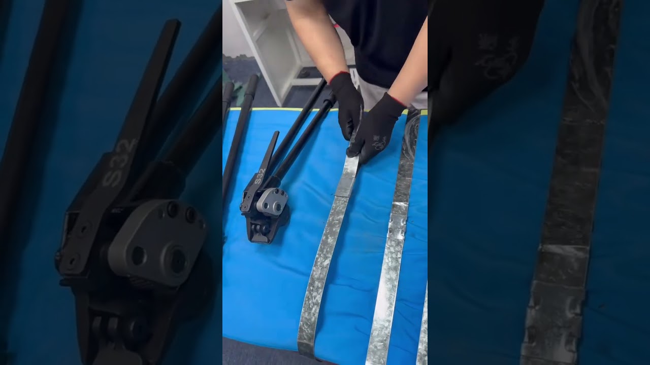 manual Roll-type steel belt packaging machine/ simple operation, 19mm 25mm 32mm for choose #machine