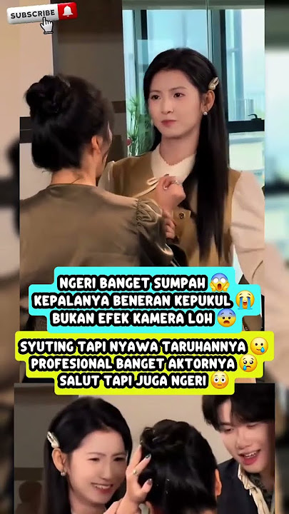Dibalik Layar Drama Cina 😱 Kepalanya Dipukul Beneran!!”#dracin #behindthescene #syuting
