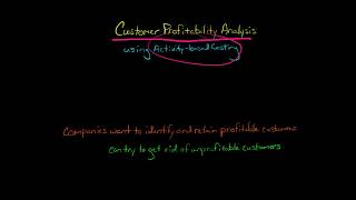 Customer Profitability Analysis (Activity Based Costing)