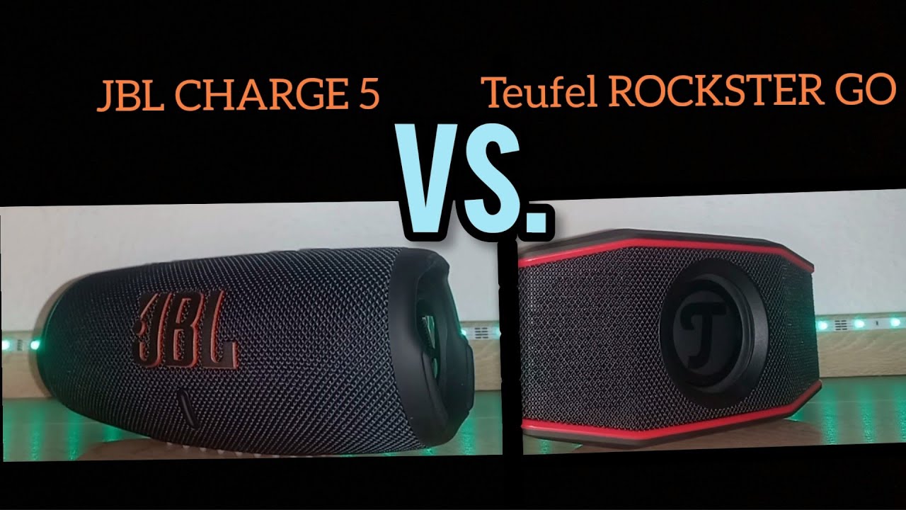 Jbl Charge 4 Vs Teufel Rockster Go TEUFEL Rockster Go vs. JBL Charge 5 | Sound/Bass Test - YouTube