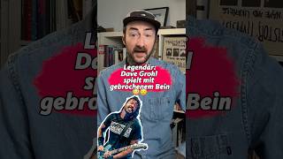 🩻 WTF! Dave Grohl bricht sich während der Show das Bein - und spielt weiter! |  #FooFighters