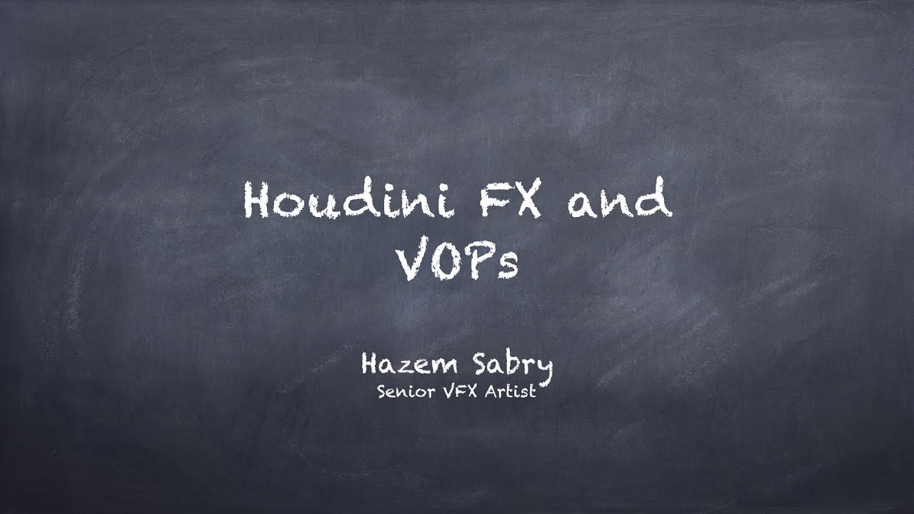 Houdini FX And Vop Workshop - Cave Event - YouTube