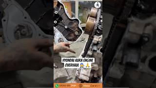 Hyundai Aura Engine Seized, Hyundai Aura Engine Overhual, Piston, Ring, Crank #cars #ytshorts Carzii