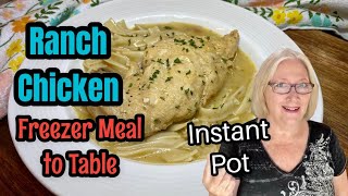 Instant Pot RANCH CHICKEN Dinner for 2 w/ Noodles