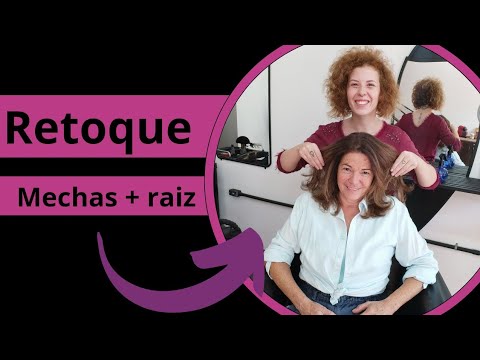 Retoque de cabelo branco + manutenção de morena iluminada passo a passo ...