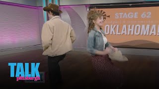 The cast of Oklahoma visits the Talk Pittsburgh studio