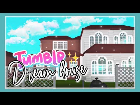 Roblox Bloxburg My Tumblr Dream House Youtube - building my 2018 dream room roblox bloxburg minecraftvideos tv