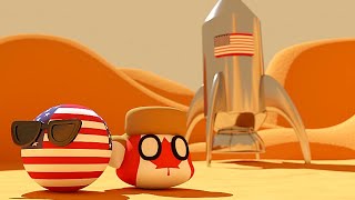 Famous COLONIZING MARS | Countryballs Animation (Part 1) Net Worth