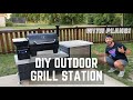 How to Build a DIY Grill Station | Outdoor Kitchen | Z Grills | Plans