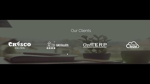 Odoo Website Our Clients Block Snippet - SerpentCS