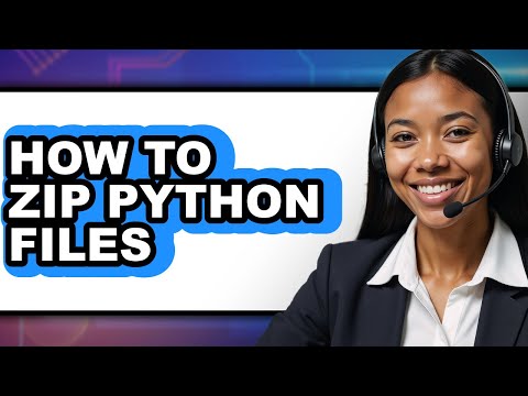 How to Zip Python Files (only Way)