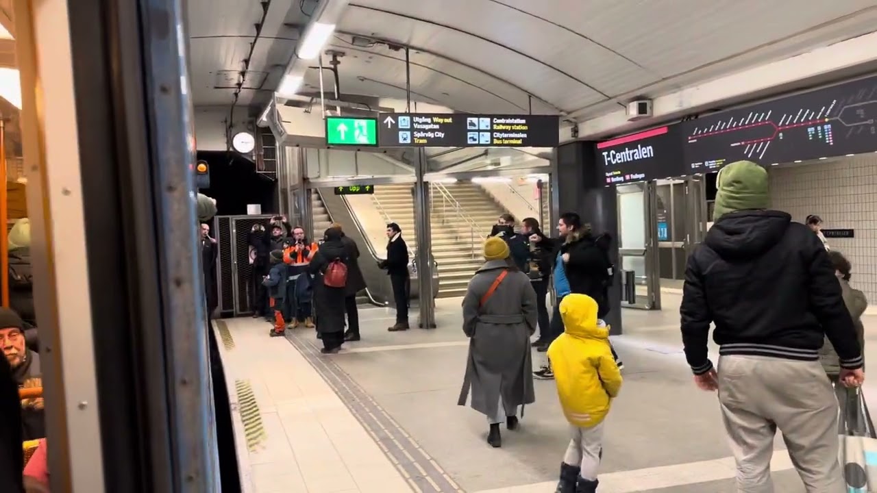 C14 avgår från T-centralen med ett härligt gnissel kommer att saknas c14 så mycket ￼￼
